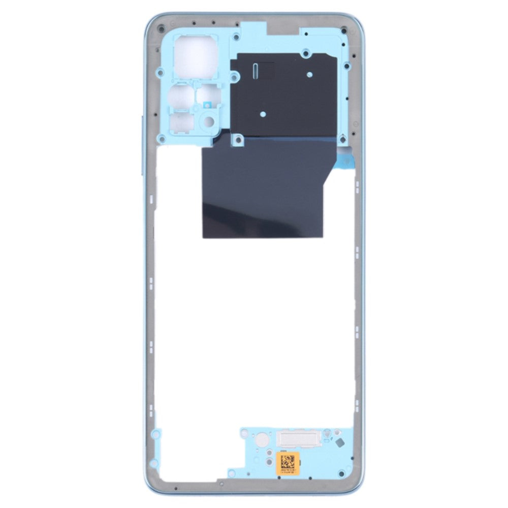 Cadre de couverture arrière du châssis Xiaomi Redmi Note 11 Pro 4G (MediaTek) 2201116TG 2201116TI bleu clair