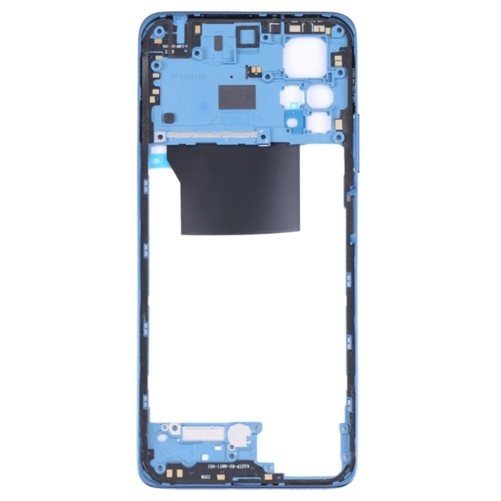 Cadre de couverture arrière du châssis Xiaomi Redmi Note 11 Pro 4G (MediaTek) 2201116TG 2201116TI bleu foncé