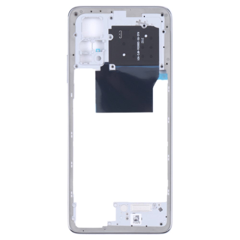 Châssis Cadre de Couverture Arrière Xiaomi Redmi Note 11 Pro 4G (MediaTek) 2201116TG 2201116TI Argent