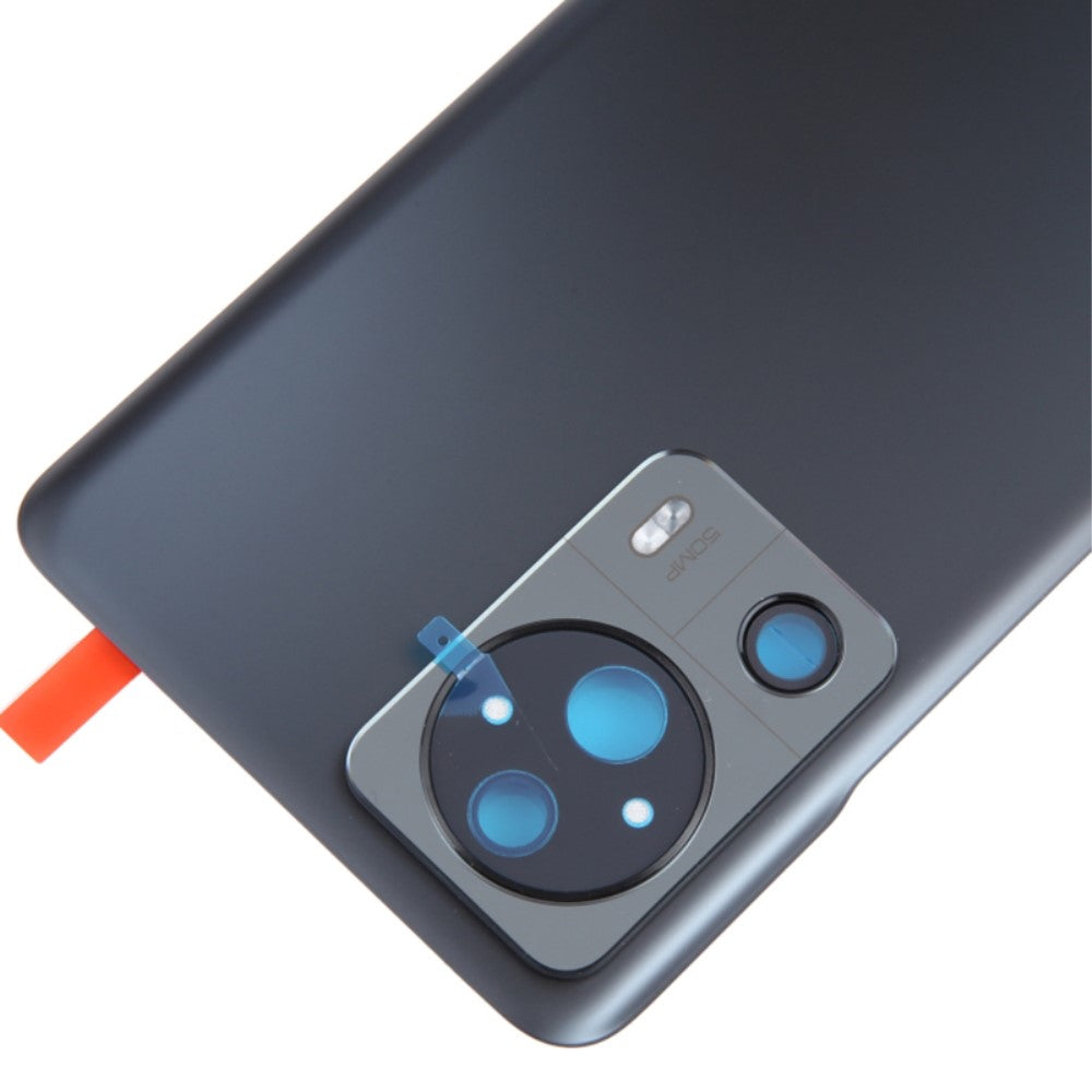 Tapa Bateria Back Cover + Lente Camara Trasera Xiaomi 13 Lite Negro