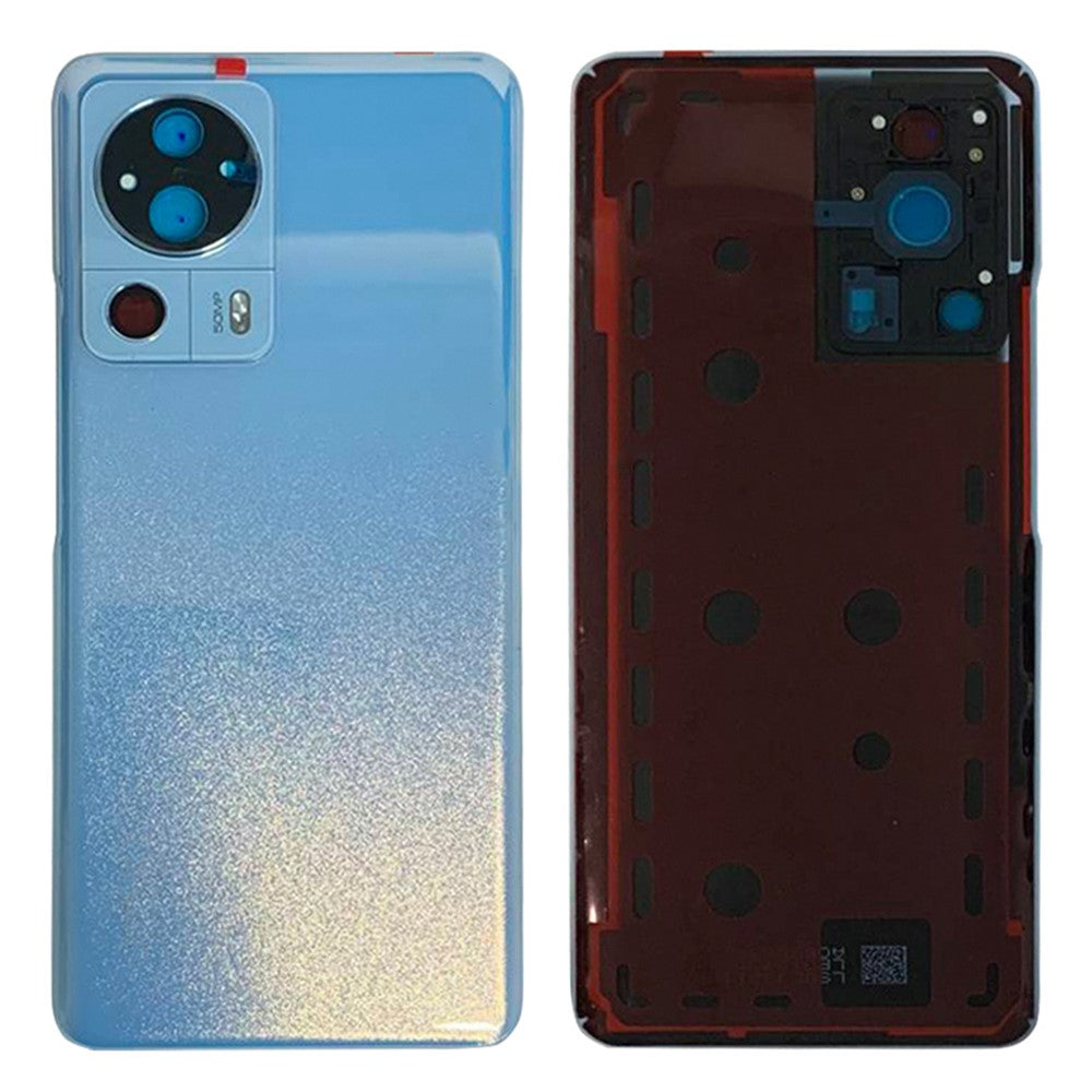 Cache Batterie Cache Arrière + Objectif Caméra Arrière Xiaomi 13 Lite Bleu