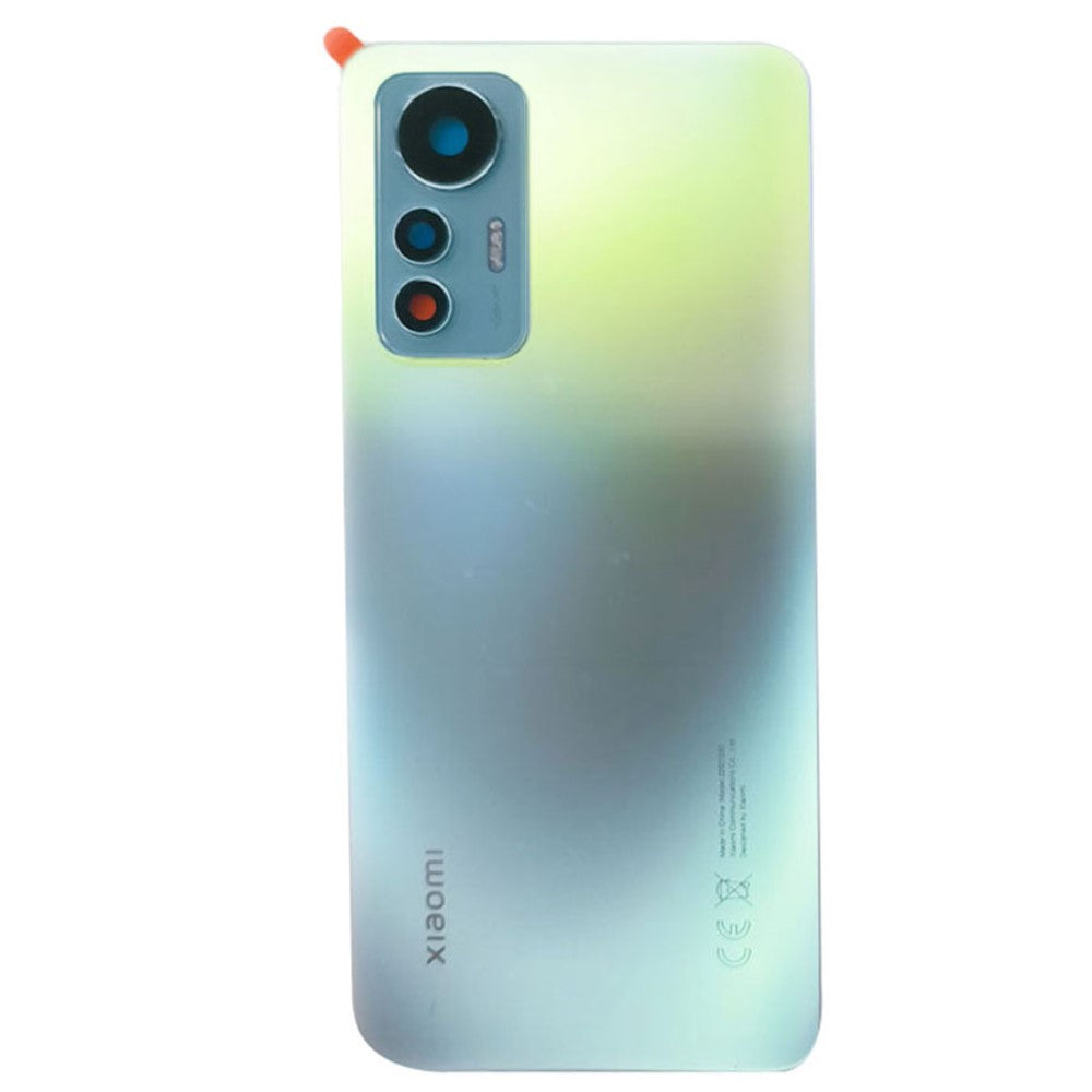 Tapa Bateria Back Cover + Lente Camara Trasera Xiaomi 12 Lite 5G Verde