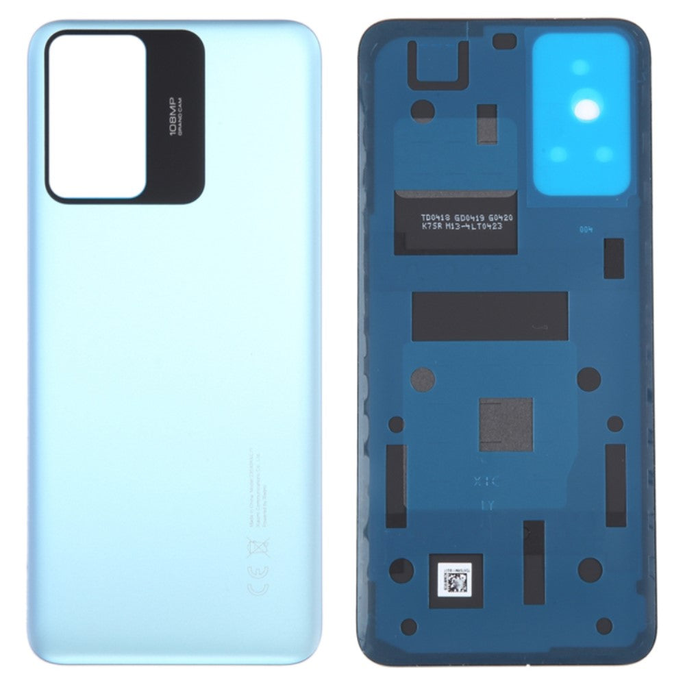 Tapa Bateria Back Cover Xiaomi Redmi Note 12S 4G Azul