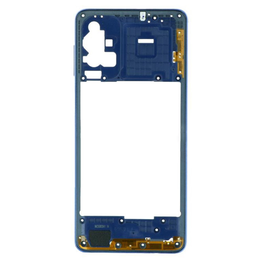 Châssis Cache Arrière Cadre Samsung Galaxy M51 M515 Bleu
