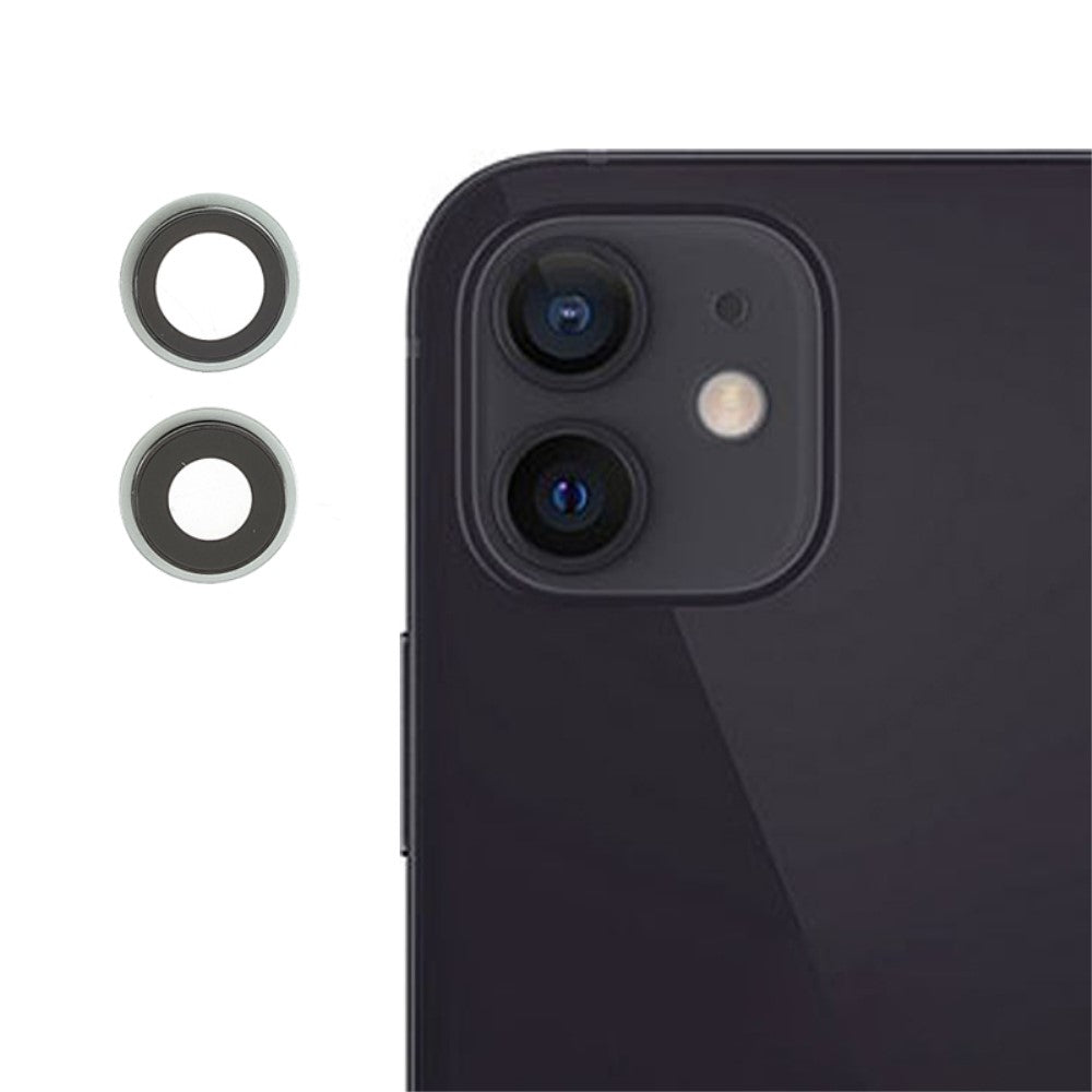 Couvercle d'objectif de caméra arrière (verre uniquement) Apple iPhone 12 / 12 Mini Vert