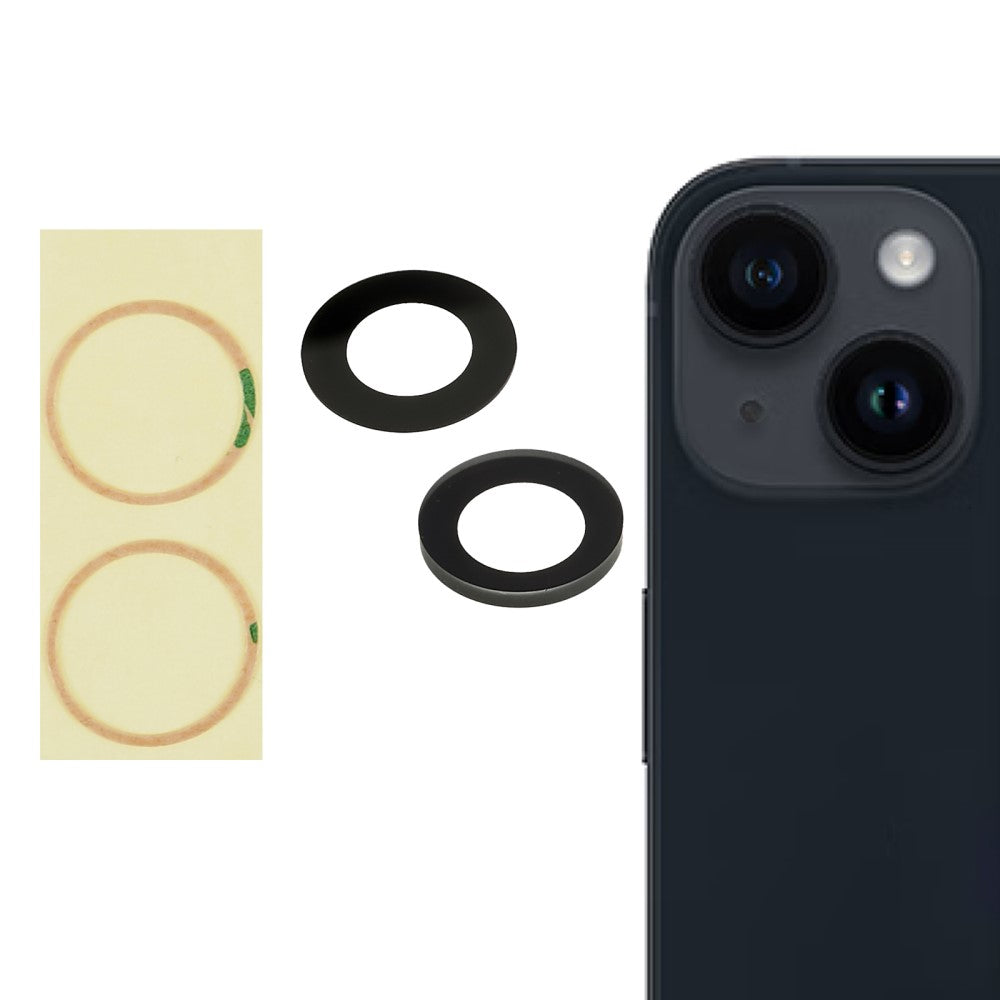 Couvercle d'objectif de caméra arrière Apple iPhone 14 / 14 Plus