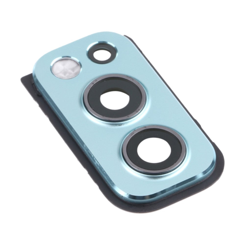 Cache objectif de caméra arrière OnePlus Nord 2 5G Bleu