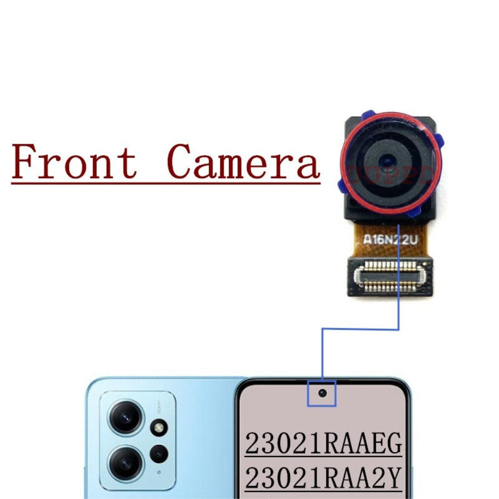 Front Flex Camera Xiaomi Redmi Note 12 4G