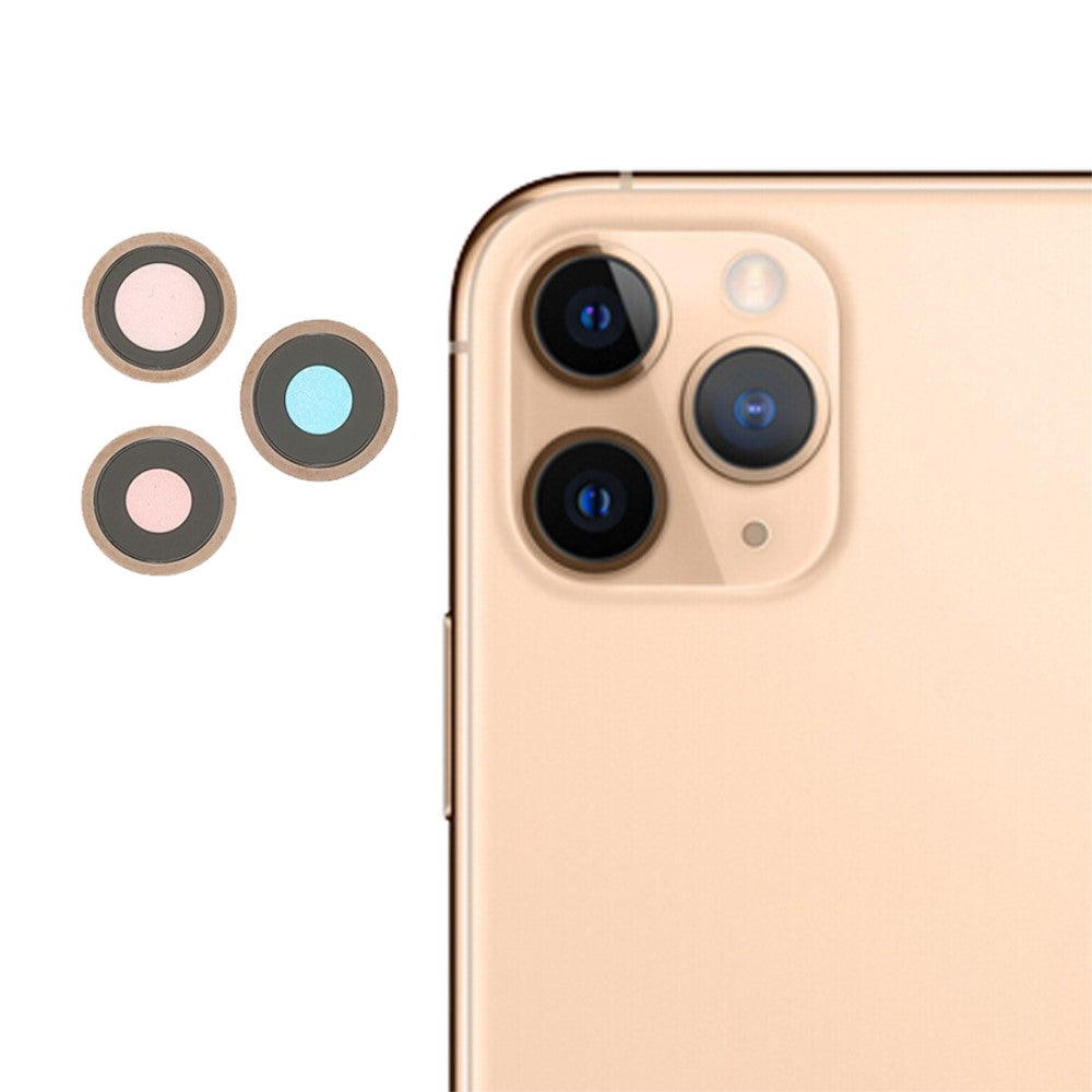 Rear Camera Lens Cover iPhone 11 Pro Max / 11 Pro Gold