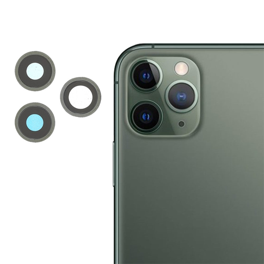 Cubierta Lente Camara Trasera iPhone 11 Pro Max / 11 Pro Verde