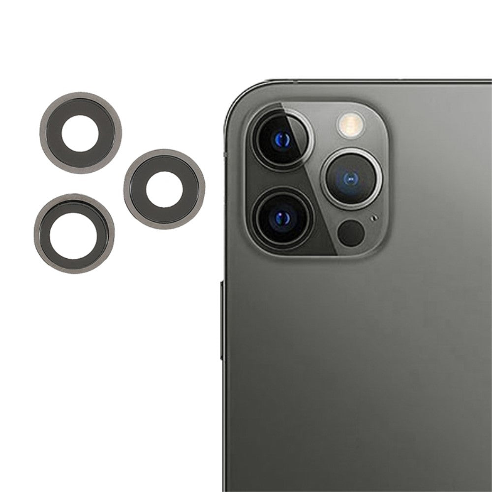 Cache objectif de caméra arrière iPhone 12 Pro noir