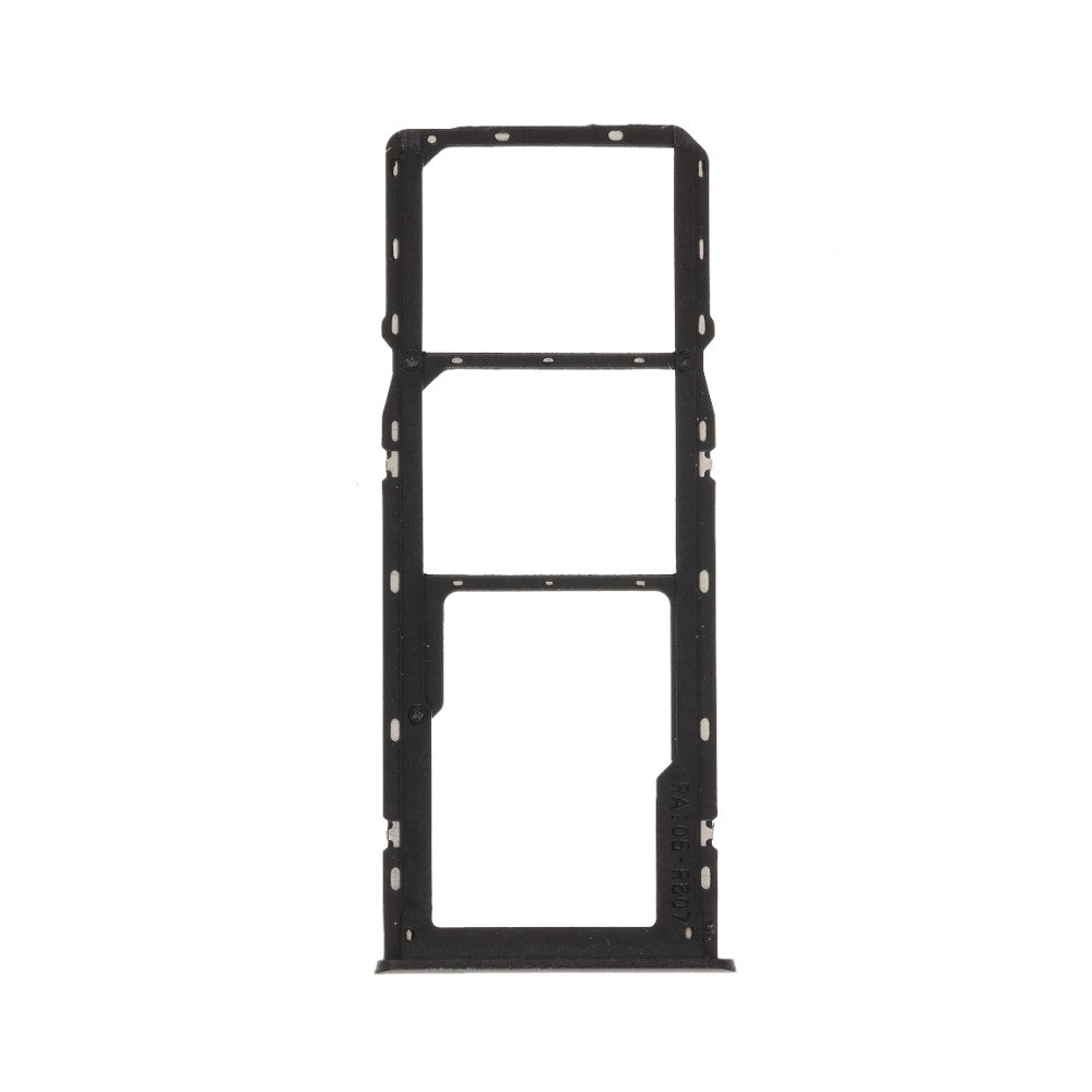SIM Holder Tray Micro SIM / Micro SD Oppo Realme 5 Black
