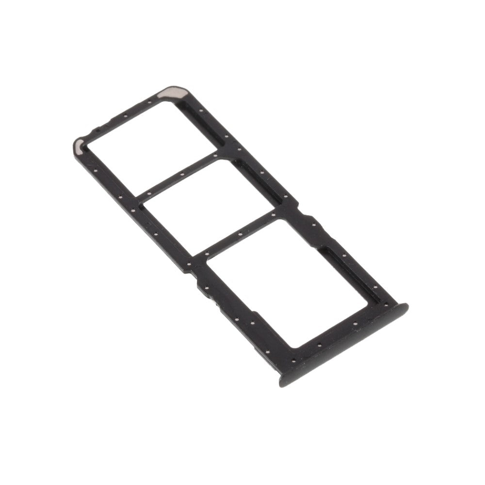 Plateau porte-carte SIM Micro SIM / Micro SD Oppo A5 Noir