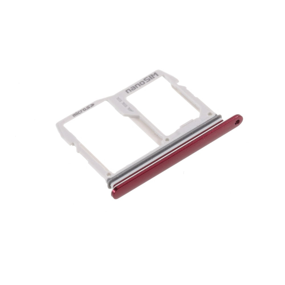 SIM Holder Tray Micro SIM LG G8 ThinQ G820 Red