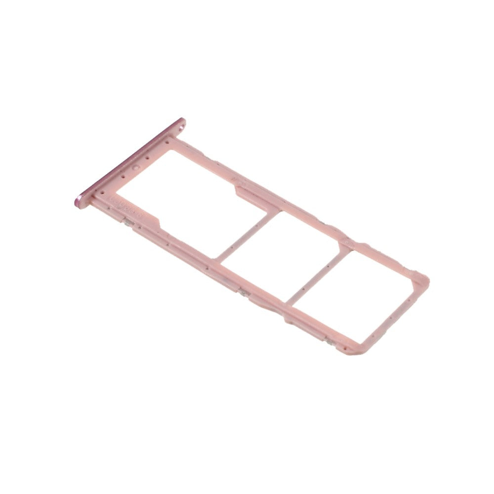 SIM Holder Tray Micro SIM Huawei Y7 (2019) / Y7 Pro (2019) Pink