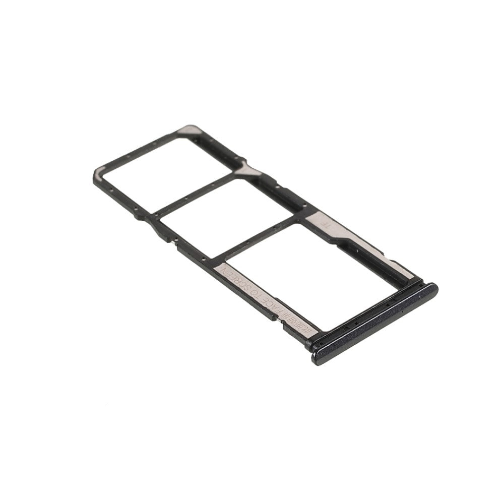 Plateau porte-carte double SIM Xiaomi Redmi 9T (J19S M2010J19SG M2010J19SY) Noir