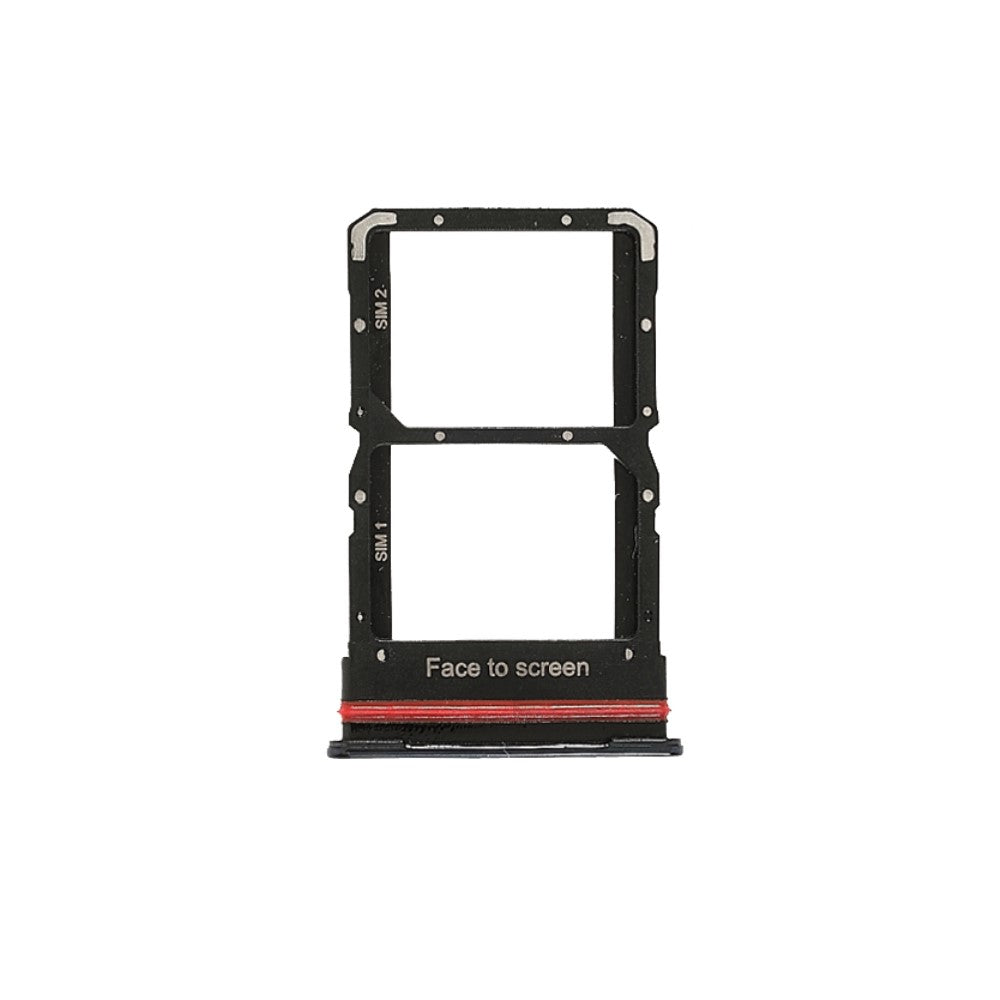 Dual SIM SIM Holder Tray Xiaomi MI 10 Lite 5G (M2002J9G) Black