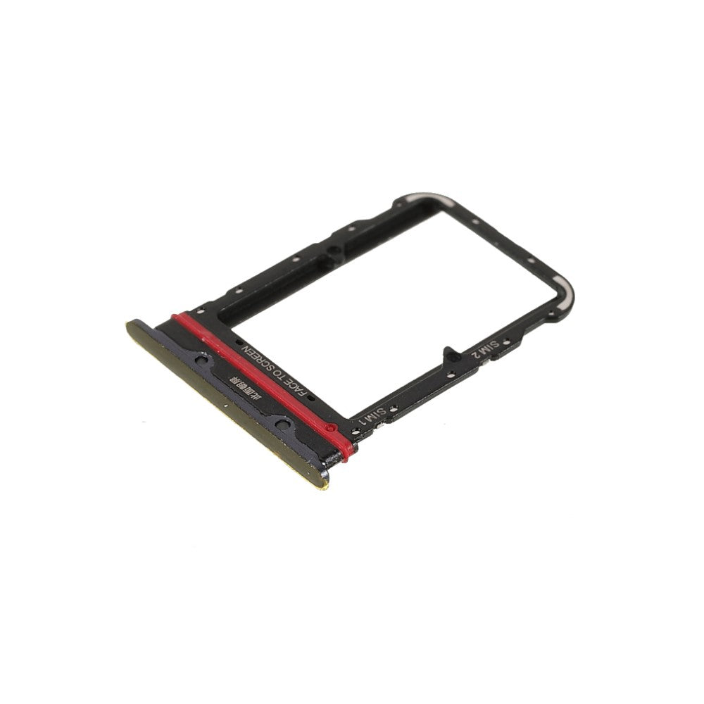 Plateau porte-carte double SIM Xiaomi MI Note 10 Lite (M2002F4LG / M1910F4G) Noir