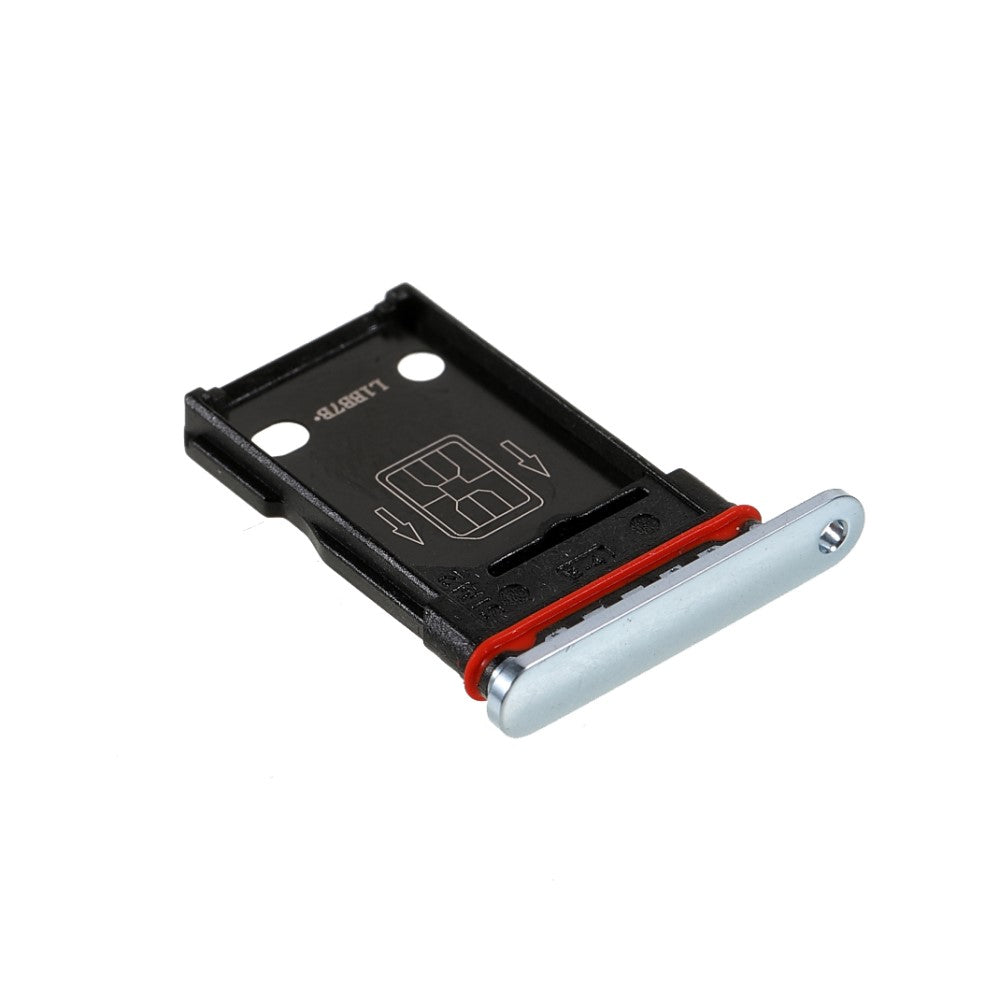 SIM Holder Tray Micro SIM OnePlus 8T Silver