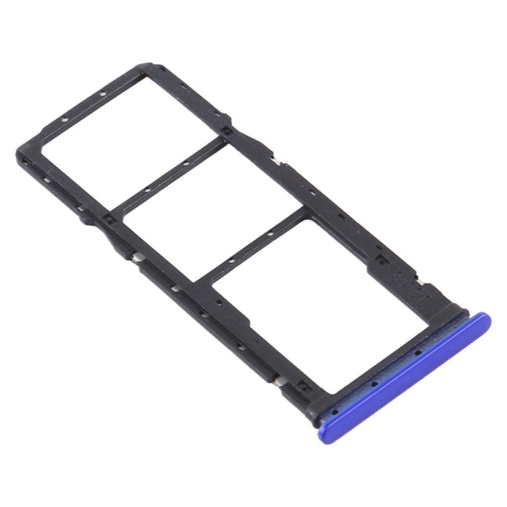 Plateau porte-carte SIM Micro SIM / Micro SD Xiaomi Redmi 9 Bleu