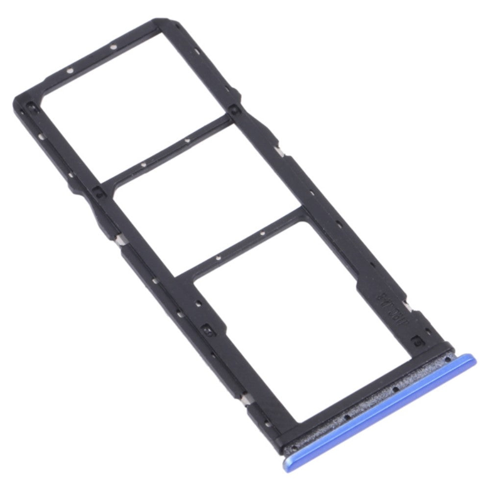 Plateau porte-carte SIM Micro SIM / Micro SD Xiaomi Redmi Note 9 4G / 9T J19S Bleu