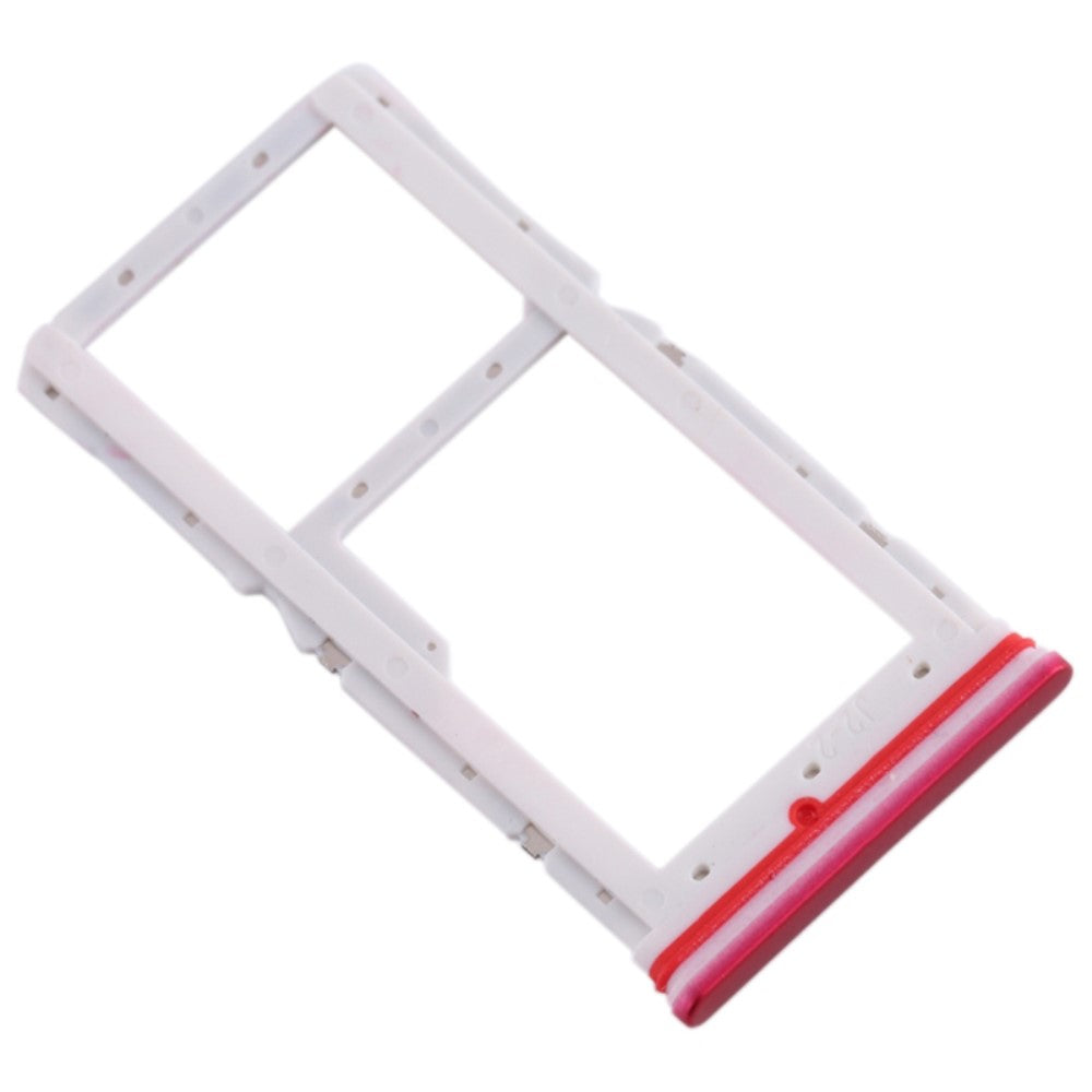 SIM Holder Tray Micro SIM / Micro SD Xiaomi Redmi K30 4G Red