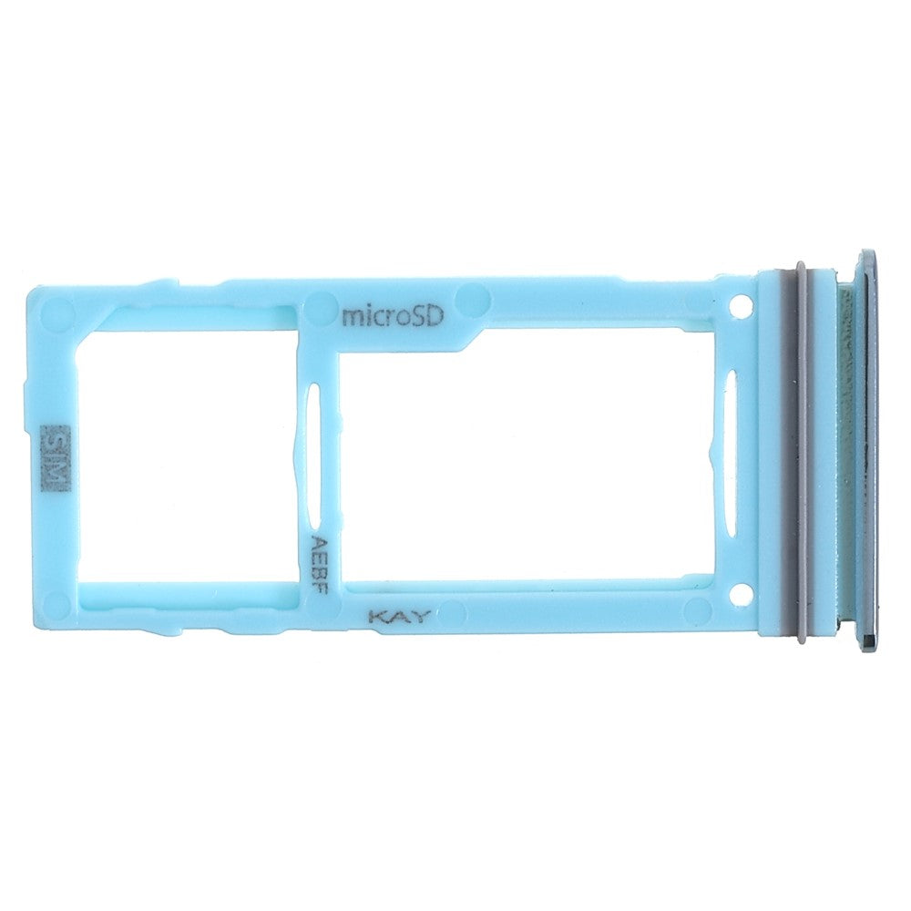 Plateau porte-carte SIM Micro SIM / Micro SD Samsung Galaxy A52 5G A526 Bleu