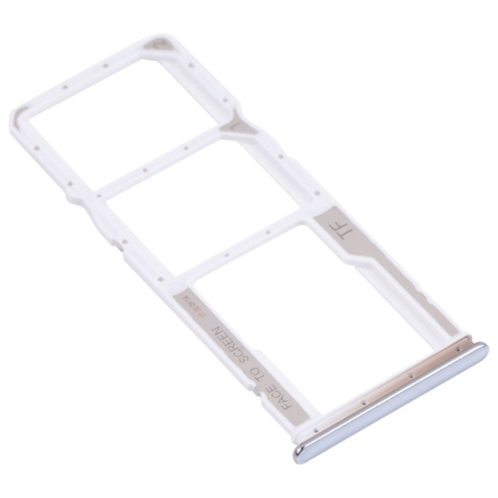 SIM Holder Tray Micro SIM / Micro SD Xiaomi Redmi Note 10 4G / Note 10S 4G White