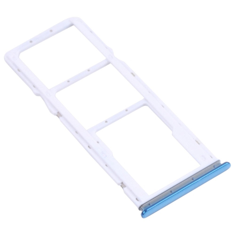 SIM Holder Tray Micro SIM / Micro SD Xiaomi Redmi Note 10 4G / Note 10S 4G Blue
