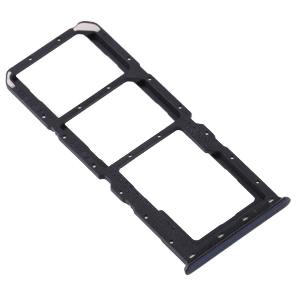 SIM Holder Tray Micro SIM / Micro SD Oppo A91 / F15 Black