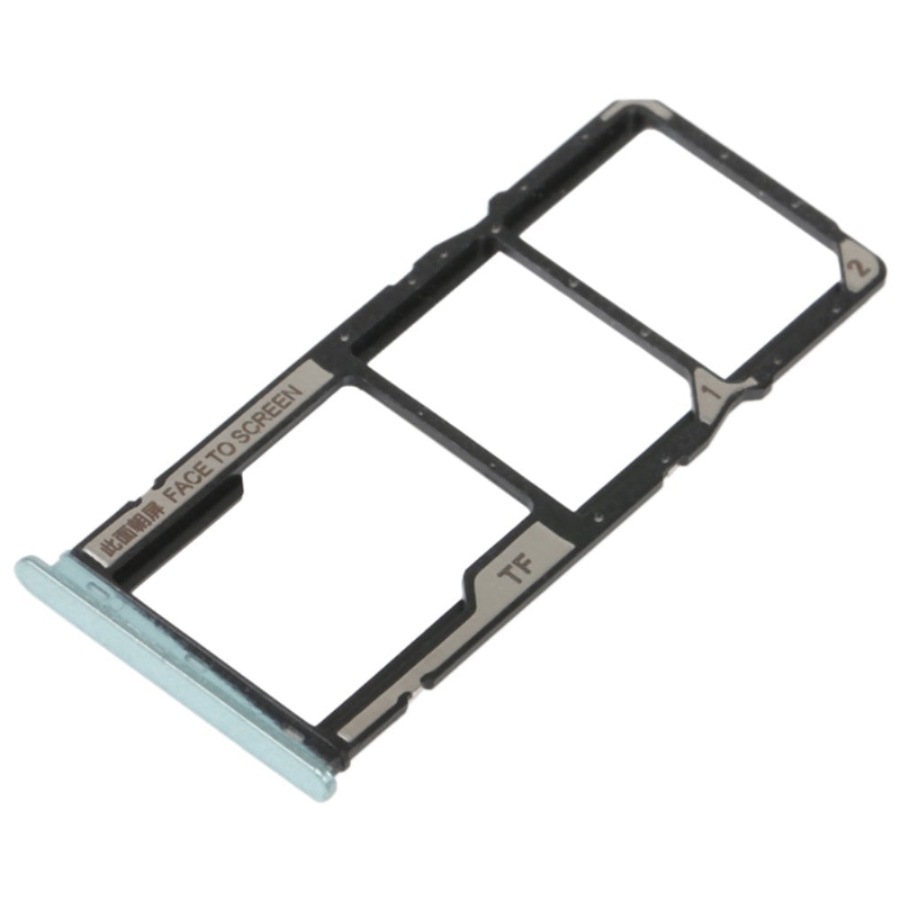 SIM Holder Tray Micro SIM / Micro SD Xiaomi Redmi 10C 4G / Poco C40 4G Green