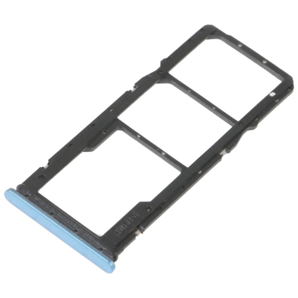 SIM Holder Tray Micro SIM / Micro SD Xiaomi Redmi 10A 220233L2C Blue