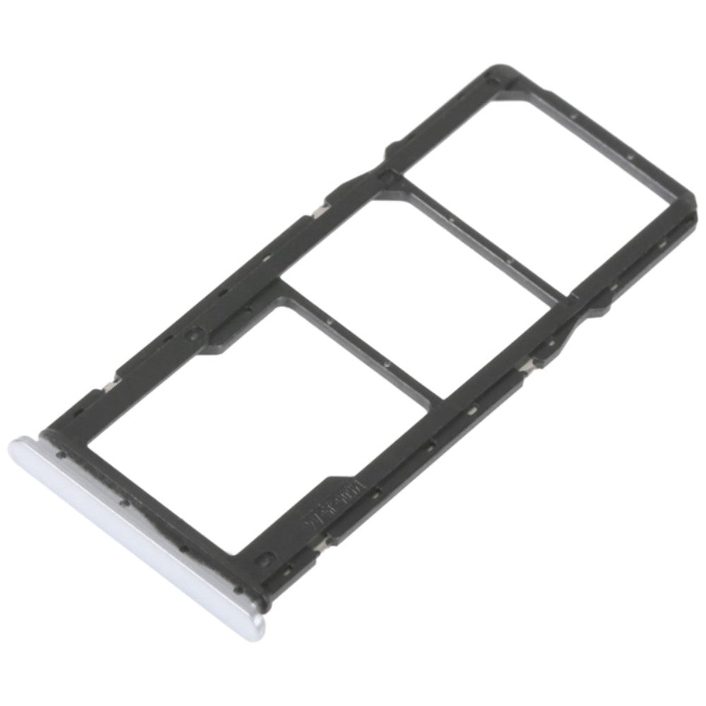 Plateau porte-carte SIM Micro SIM / Micro SD Xiaomi Redmi 10A 220233L2C Argent