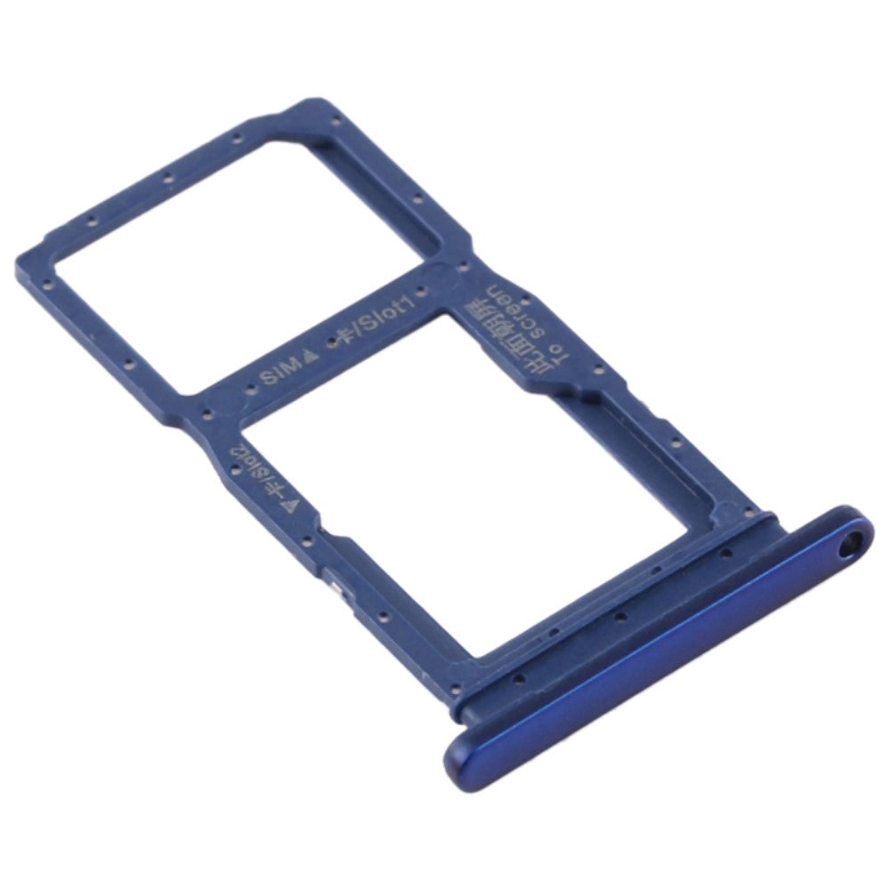 DUAL SIM SIM Holder Tray Huawei Y9s Blue