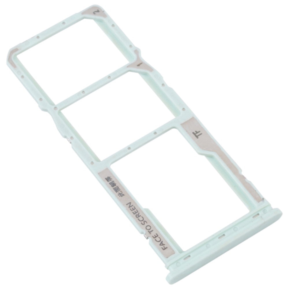 SIM Holder Tray Micro SIM / Micro SD Xiaomi Redmi A1 4G / Redmi A1+ 4G Green