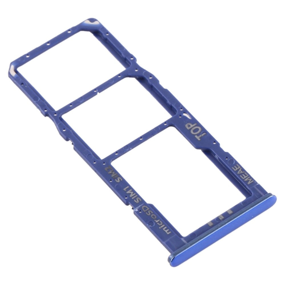 SIM Holder Tray Micro SIM / Micro SD Samsung Galaxy M51 M515 Blue
