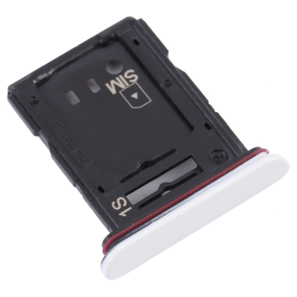 Plateau porte-carte SIM Micro SIM Sony Xperia 10 III 5G Blanc