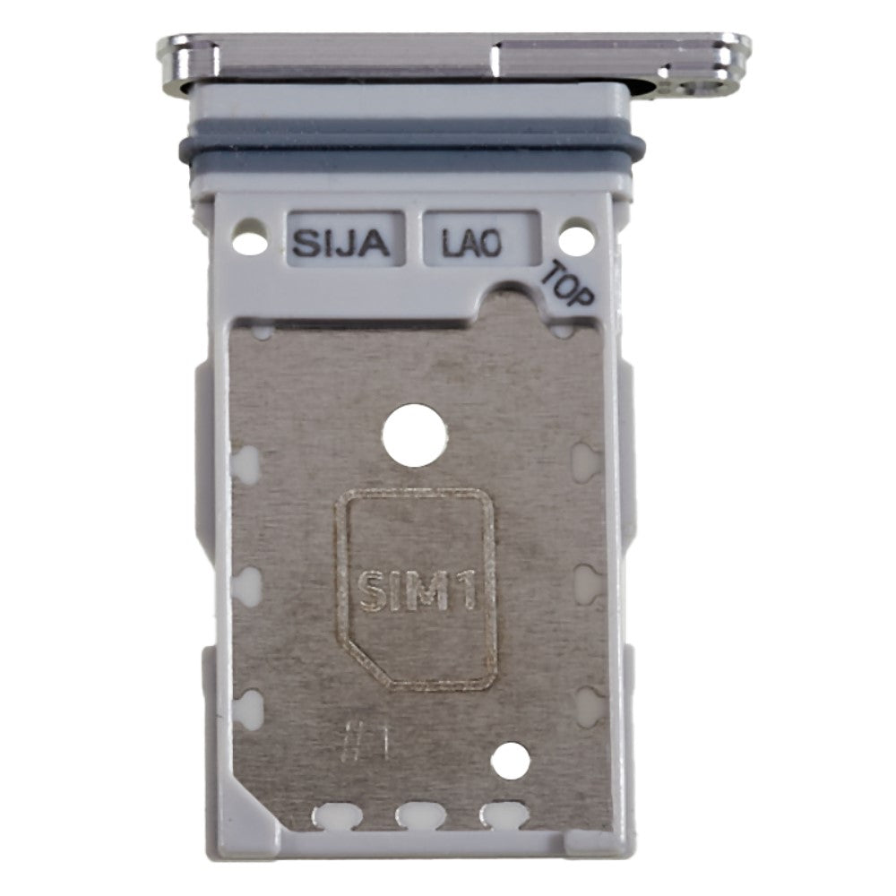 DUAL SIM SIM Holder Tray Samsung Galaxy S23 S911 / S23+ S916 Silver