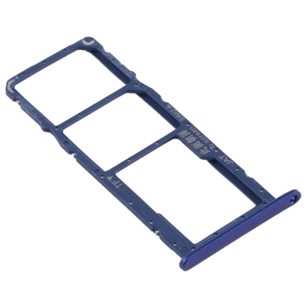 SIM / Micro SD Holder Tray Huawei Y6s (2019) Blue