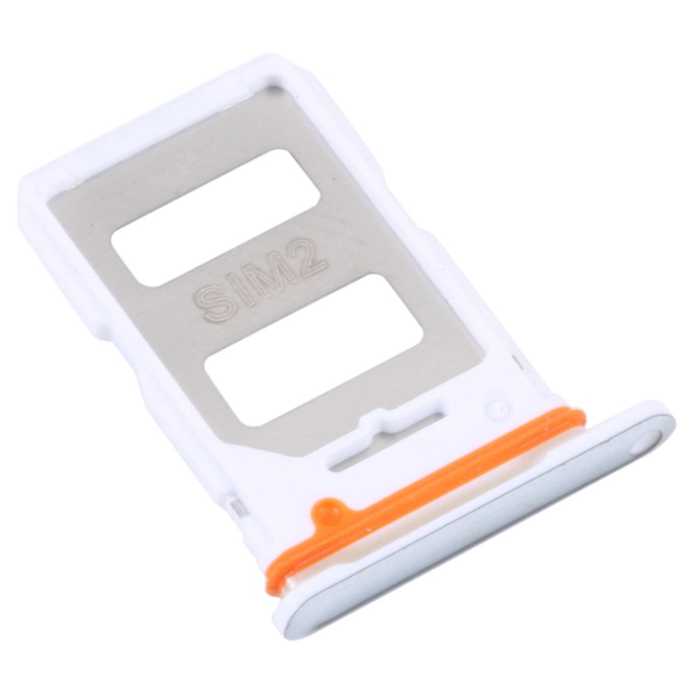 DUAL SIM SIM Holder Tray Xiaomi Redmi K50 Ultra / 12T 5G / 12T Pro 5G Silver