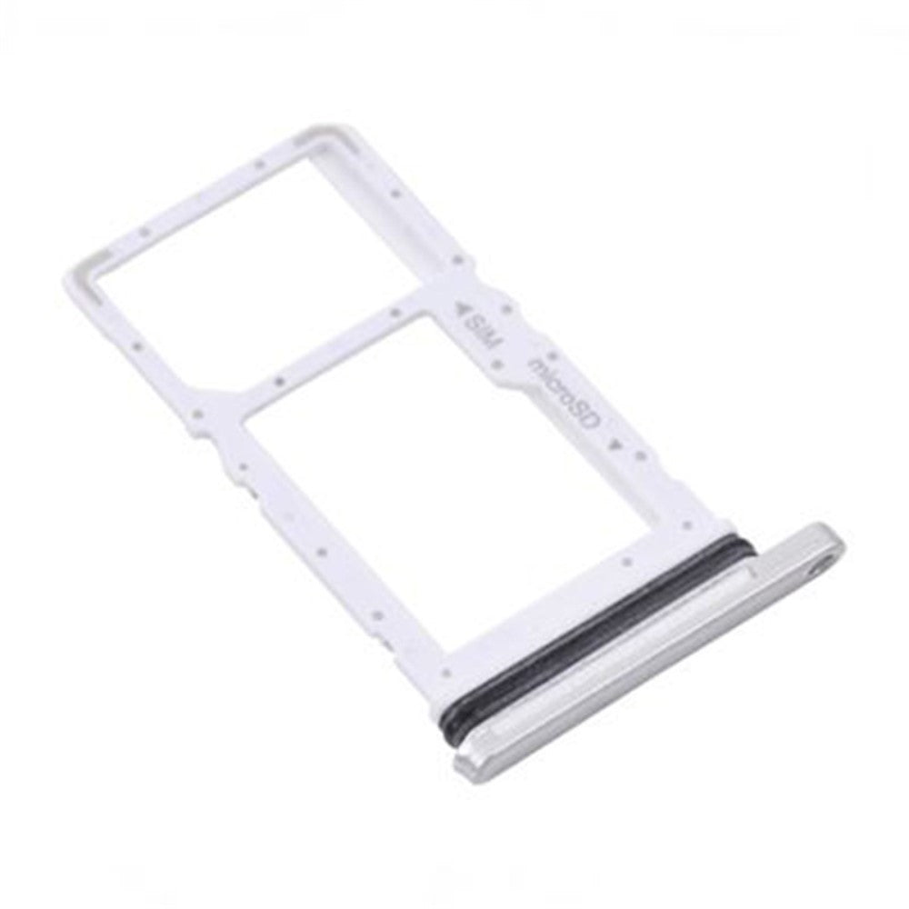 SIM Holder Tray Micro SIM / Micro SD Samsung Galaxy Tab A7 10.4 (2020) T500 T505 Silver
