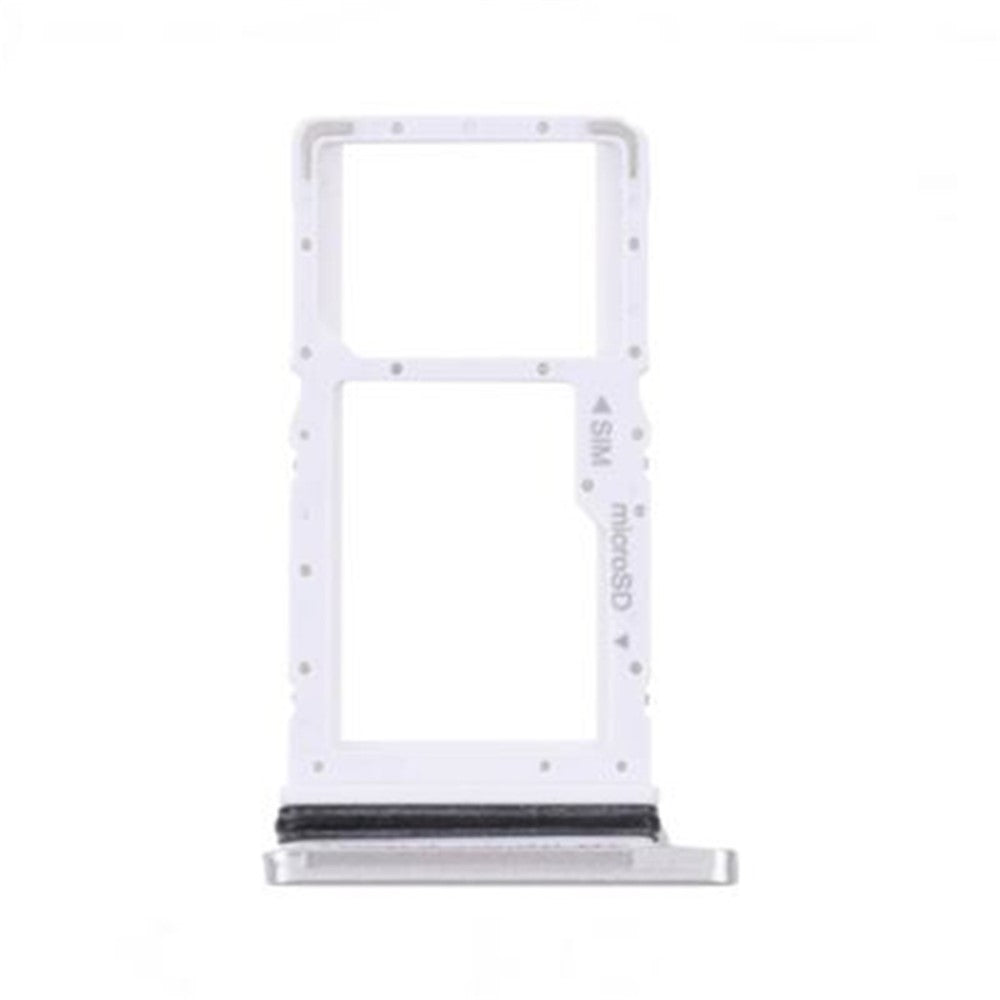 Bandeja Porta SIM Micro SIM / Micro SD Samsung Galaxy Tab A7 10.4 (2020) T500 T505 Plata