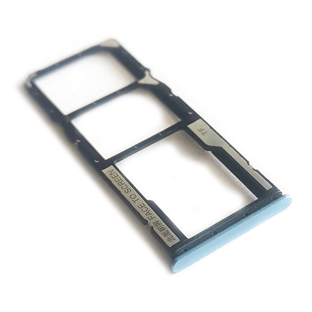 SIM Holder Tray Micro SIM / Micro SD Xiaomi Redmi Note 12 4G Blue