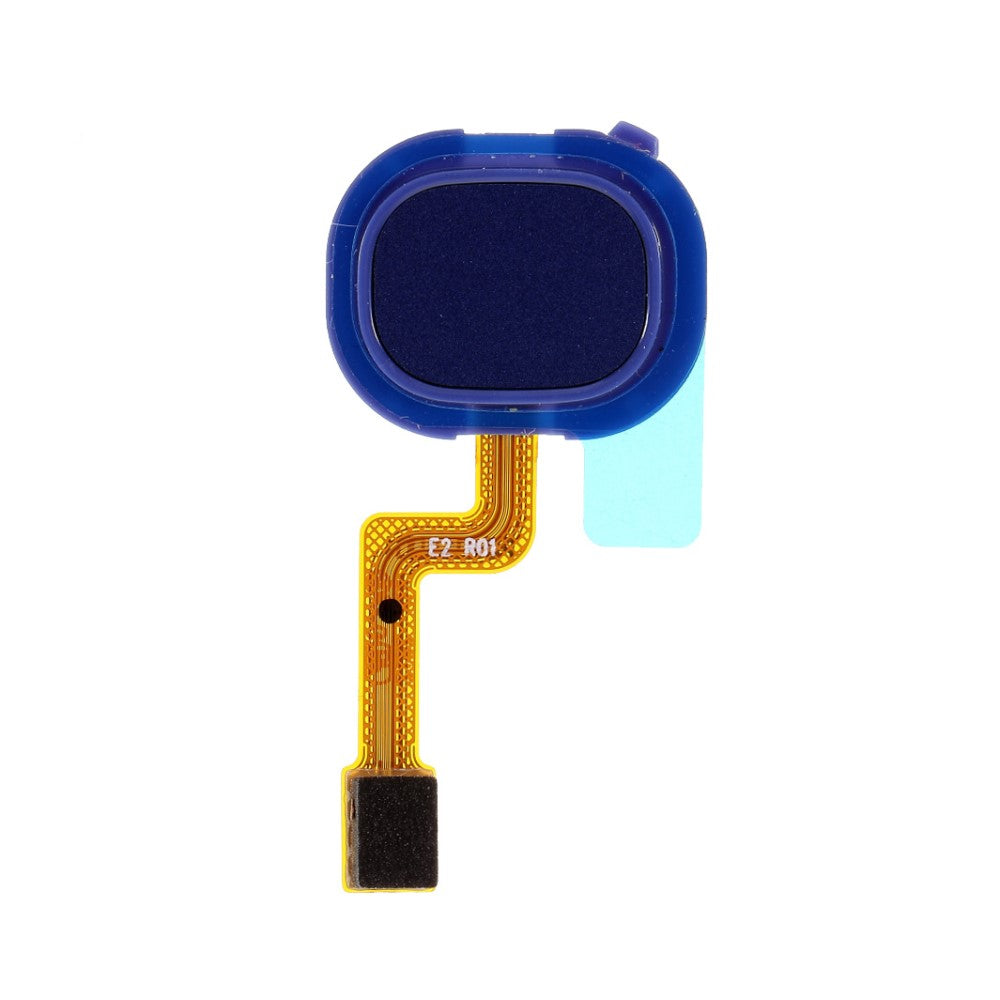 Boton Home + Flex + Sensor Huella Samsung Galaxy A21s A217 Azul