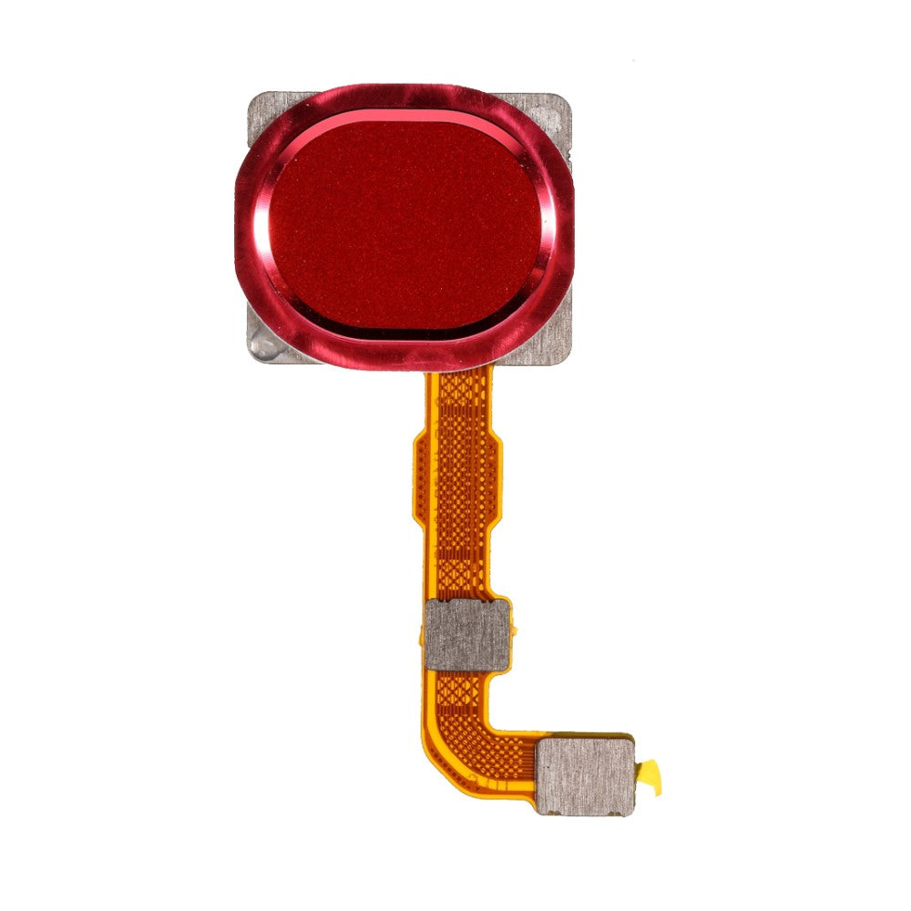 Boton Home + Flex + Sensor Huella Samsung Galaxy A20s A207 Rojo
