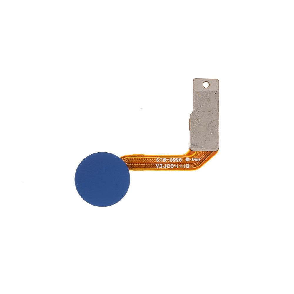 Boton Home + Flex + Sensor Huella Huawei Mate 20 Azul