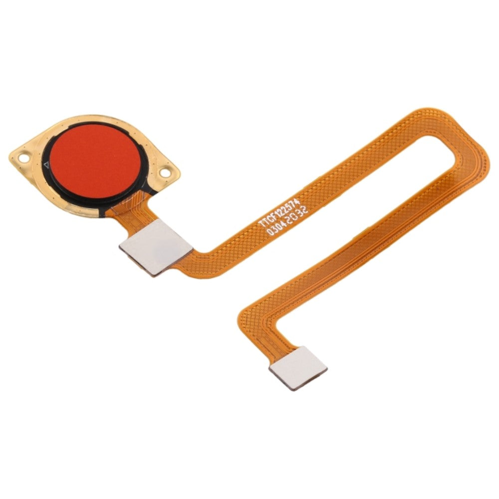 Boton Home + Flex + Sensor Huella Xiaomi Redmi 9C Rojo
