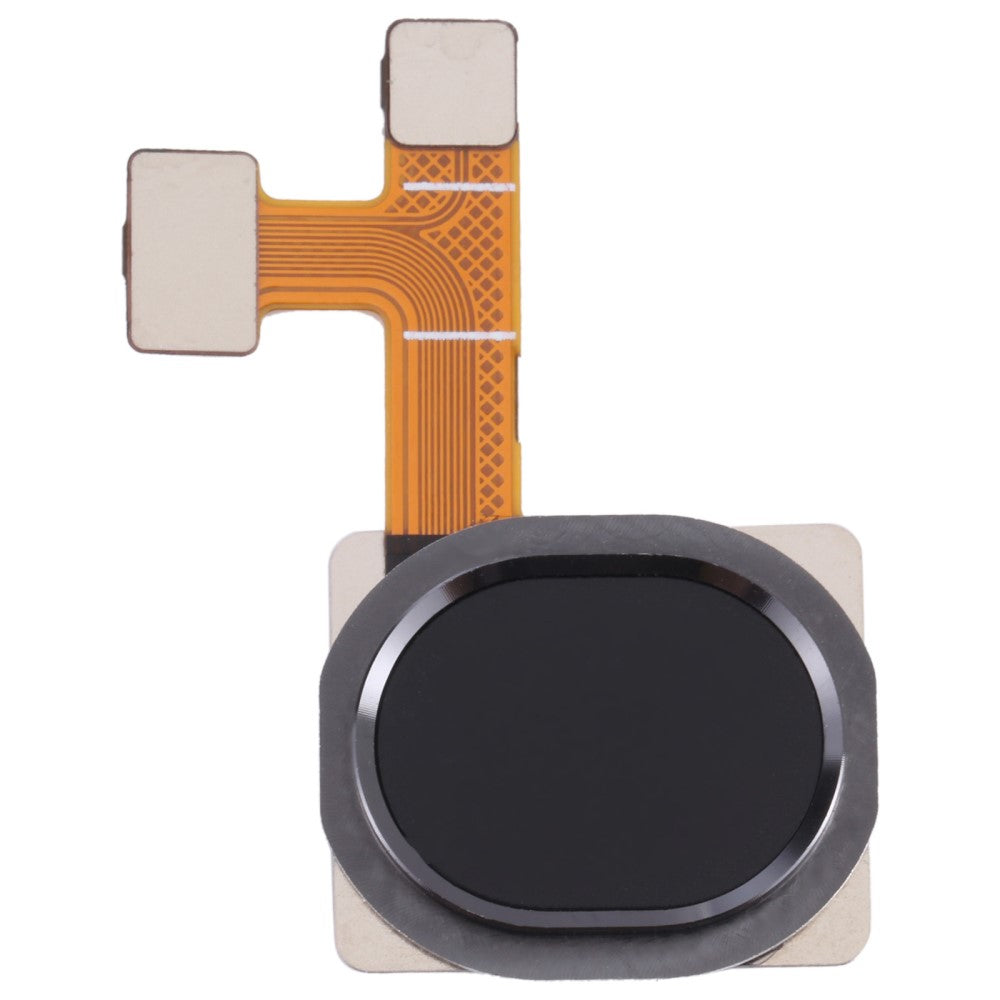 Boton Home + Flex + Sensor Huella Samsung Galaxy A21 A215 Negro