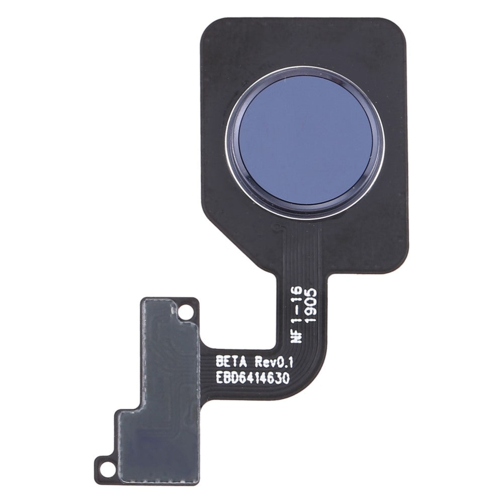 Home Button + Flex + Fingerprint Sensor LG G8S ThinQ LMG810 Dark Blue