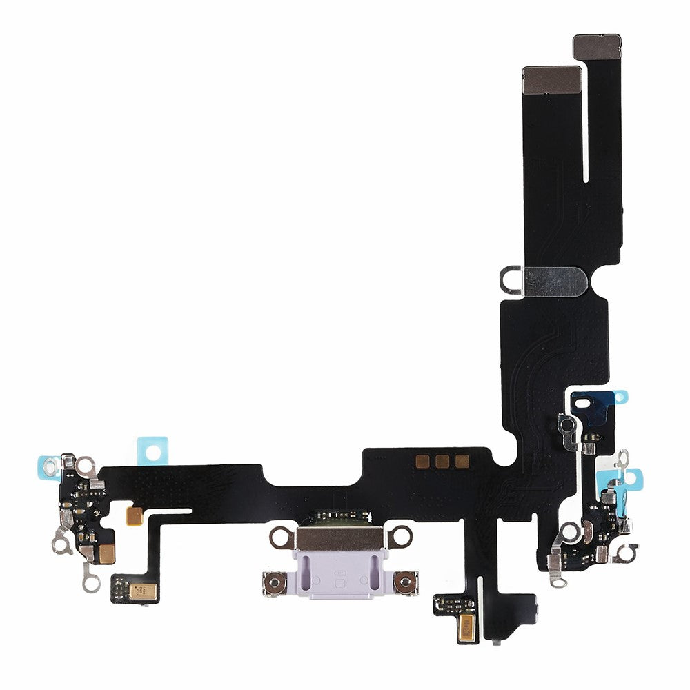 Flex Dock Carga Datos USB iPhone 14 Plus Morado